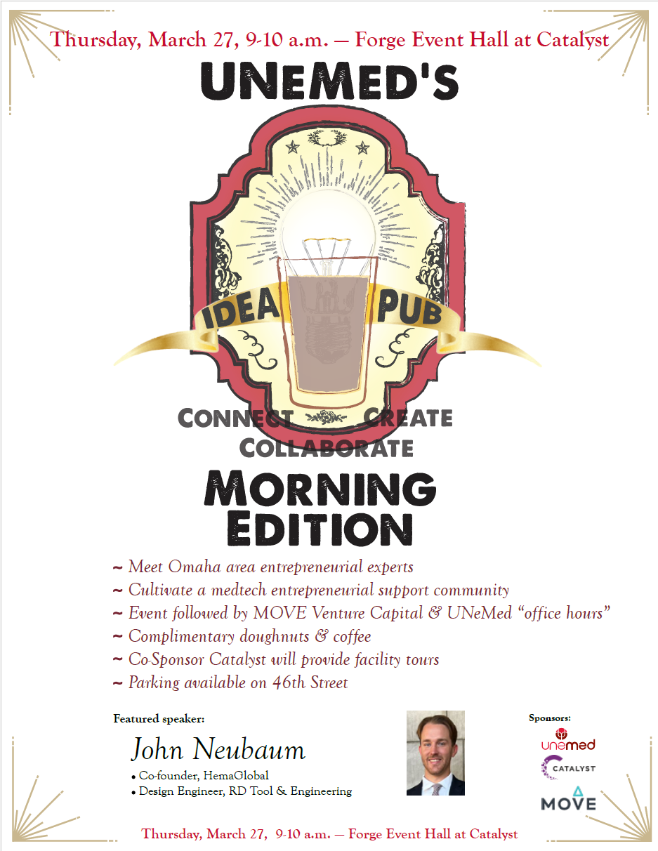 Poster for March 27, 2025 Idea Pub: Morning Edition